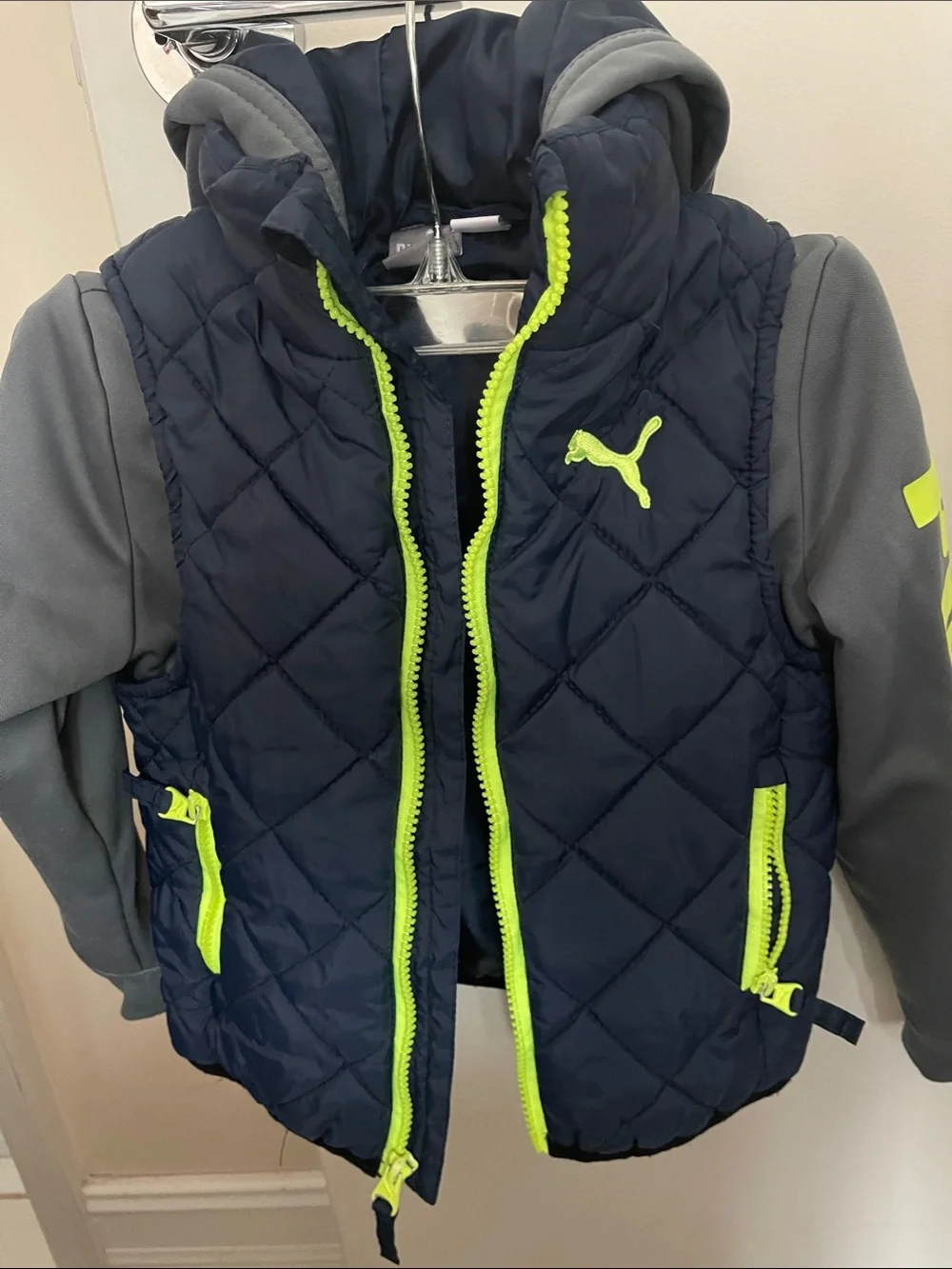 Puma kids quilted